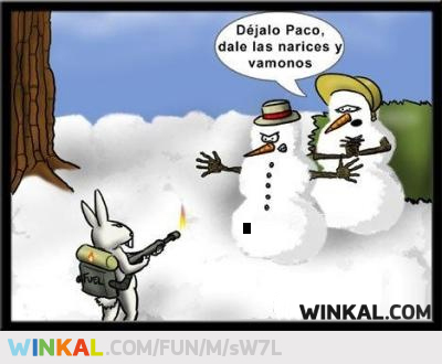 robo a munecos de nieve