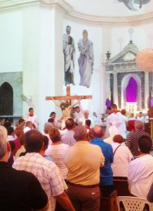 20130329 VIERNES SANTO CAROLA NARVAEZ MISA