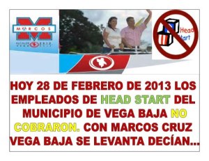 PROTESTA DE HEAD START