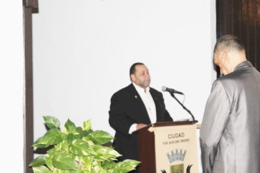 Carlos Jiménez en un mensaje espiritual