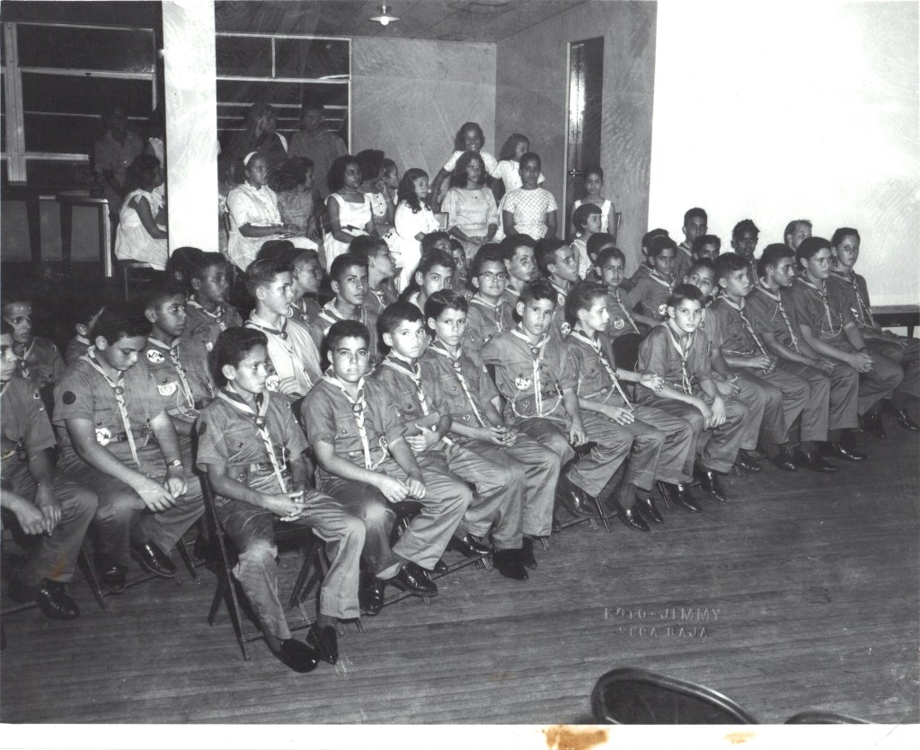 FJR66001   1962  INICIACION BOY SCOUTS EN CASINO DE VEGA BAJA