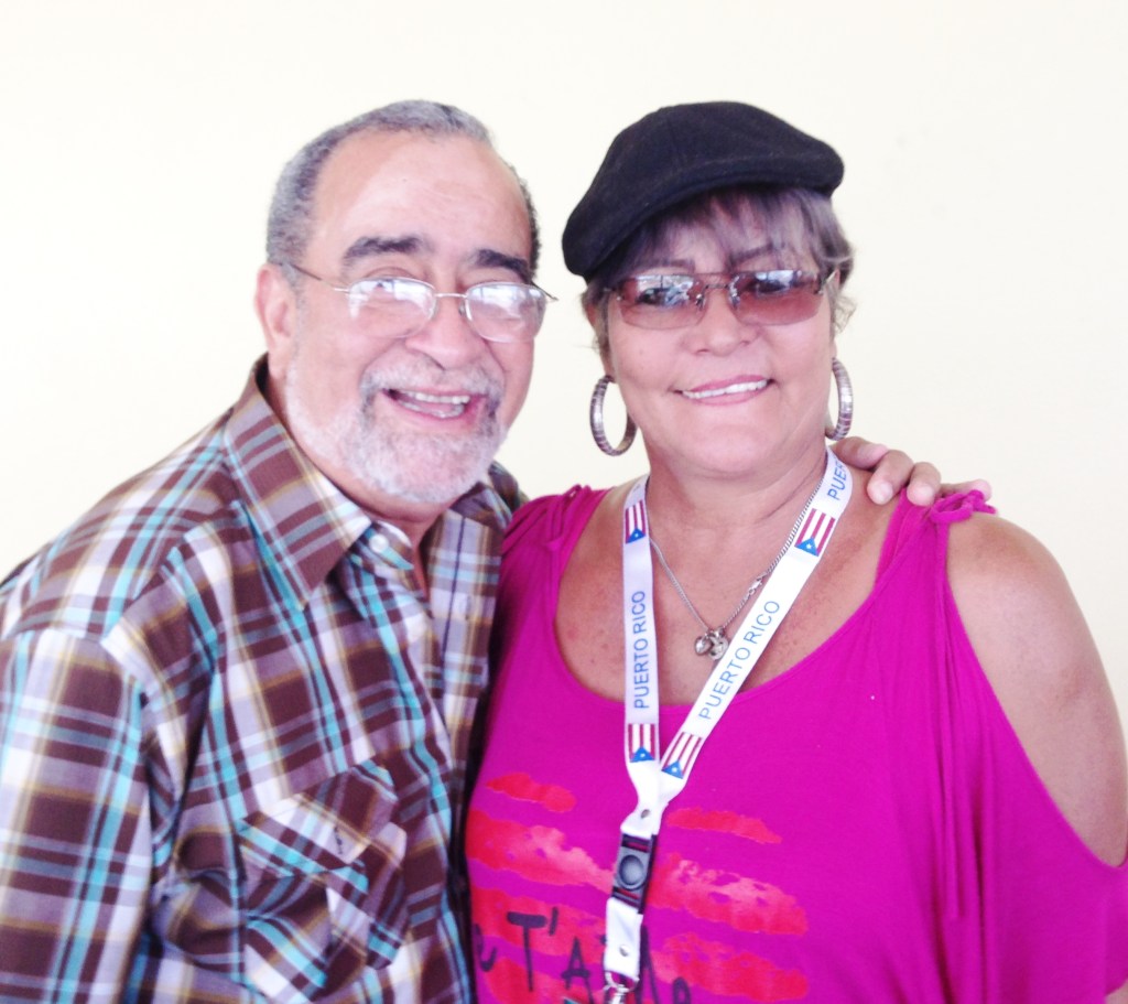 ANDY EN VEGA BAJA CON BLANCA GONZALEZ LOARTE