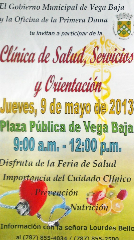 ANUNCIO CLINICA DE SALUD 9 DE MAYO