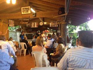 EXALCALDE IVAN HERNANDEZ EN REUNION DE EX ALCALDES DE LA FEDERACION