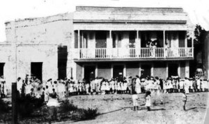 Fotografía Lámina Casa del Alcalde Marcos Tulio Otero Ramirez 1898