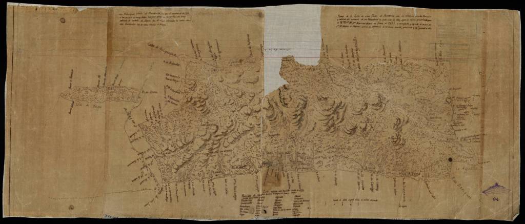 1763 MAPA DE PUERTO RICO