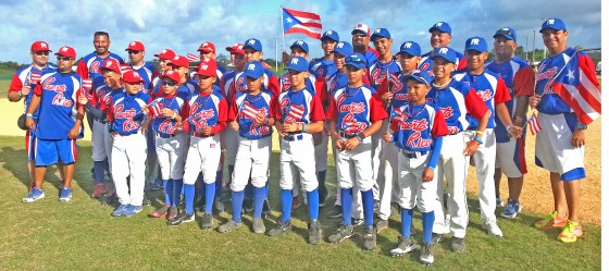 EQUIPO DE VEGA BAJA PUERTO RICO GANA EN REPUBLICA DOMINICANA