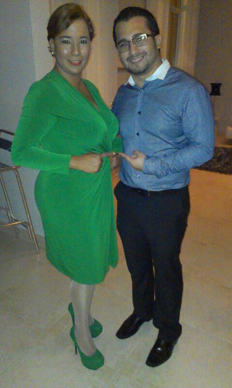 ANGEL ABDIEL CON MARIA VEGA