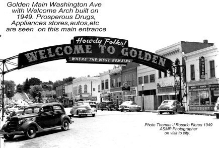 Golden City 003 Colorado  Main entrance 1949