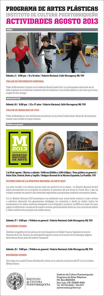 INSITUTO DE CULTURA CALENDARIO