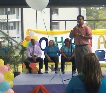 MARCOS CRUZ EN LA NUEVA ESCUELA SUPERIOR