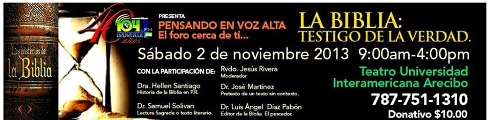 la biblia testigo de la verdad