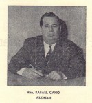 Alcalde Rafael Cano Llovio (fotógrafo desconocido)