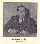 Alcalde Rafael Cano Llovio (fotógrafo desconocido)