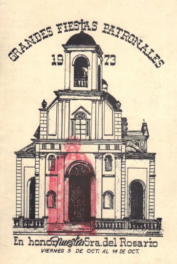 PROGRAMA FIESTAS PATRONALES 1973