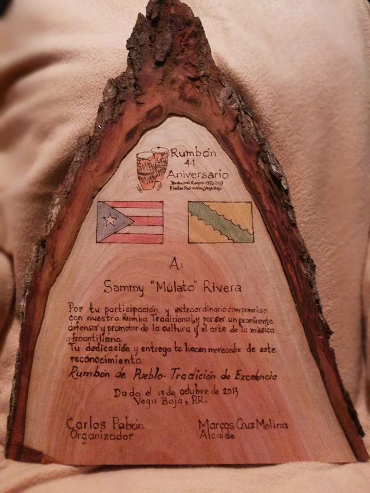 SAMMY MULATO RIVERA TROFEO