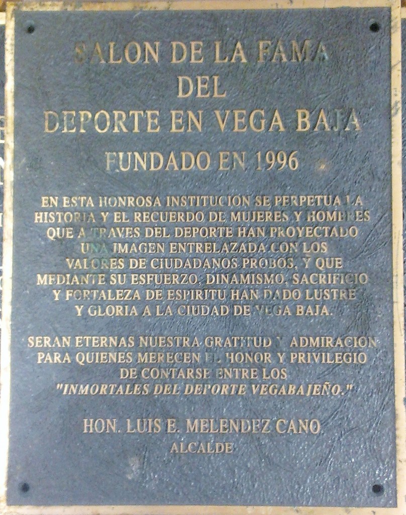 0 SALON DE LA FAMA DEL DEPORTE TARJA FUNDAMENTAL