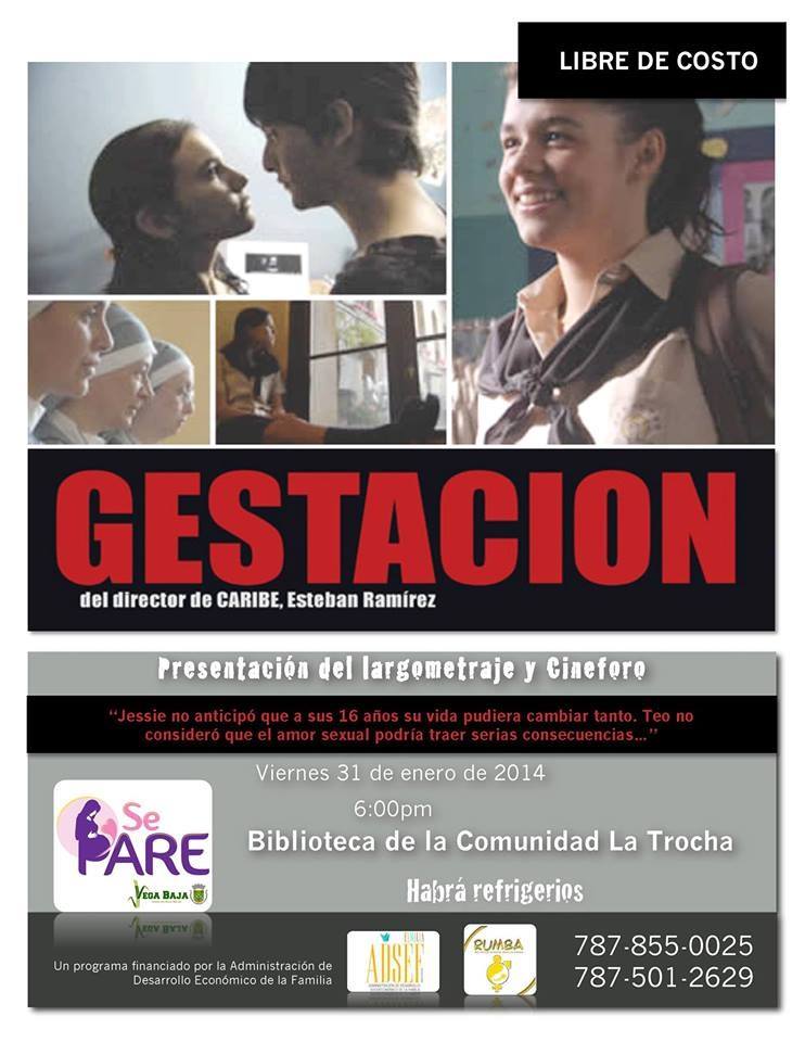 anuncio pelicula biblioteca de la trocha