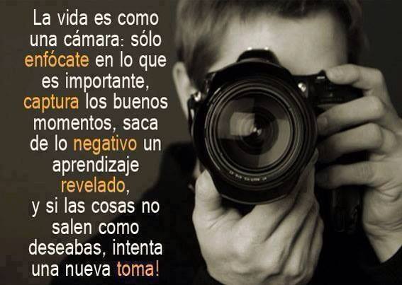 LA VIDA ES COMO UNA CAMARA