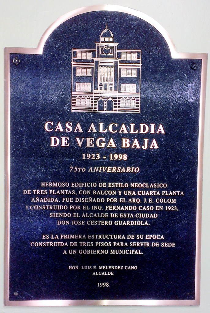 TARJA CASA ALCALDIA