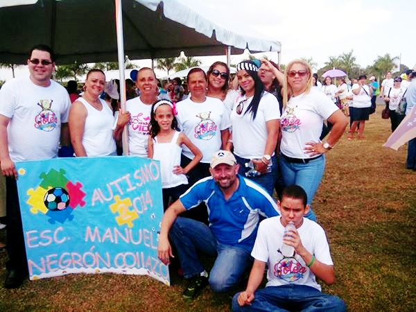 DIA NACIONAL DEL AUTISMO ESCUELA MANUEL NEGRON COLLAZO