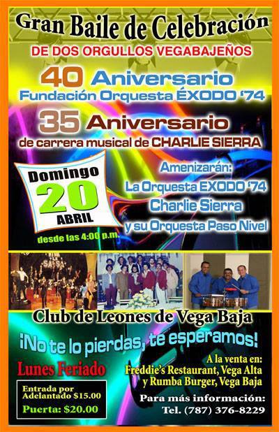 EXODO 74 ANUNCIO 20 ABRIL