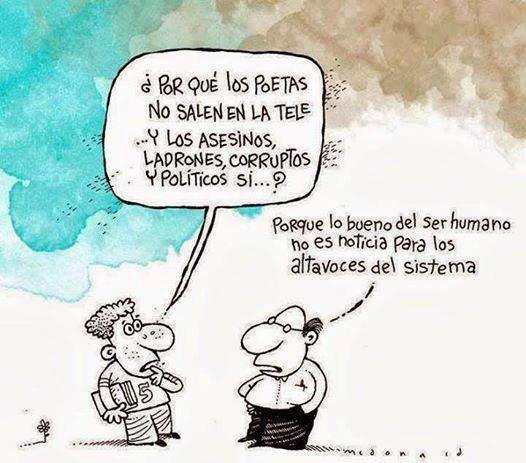 LOS POETAS NO SALEN EN TV