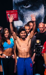 PESAJE PACQUIAO BRADLEY 2