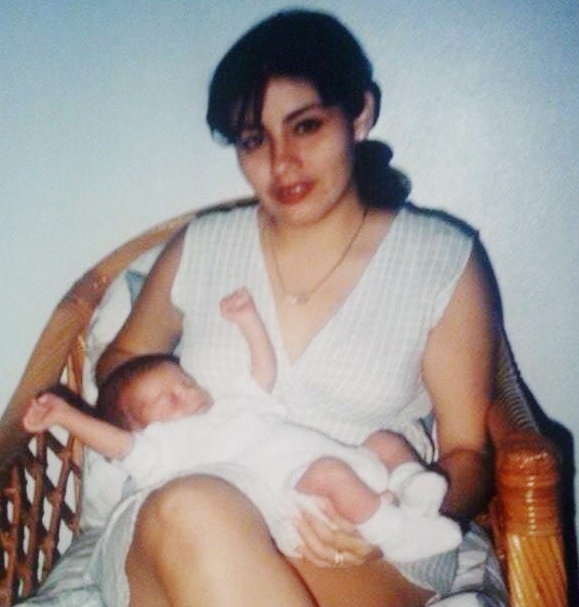 Abimael Castro Rivera mi mama y yo