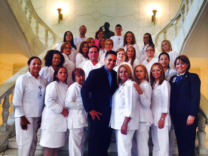 enfermeras con hector torres calderon