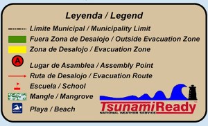 MAPA DE DESALOJO  DE LOS NARANJOS