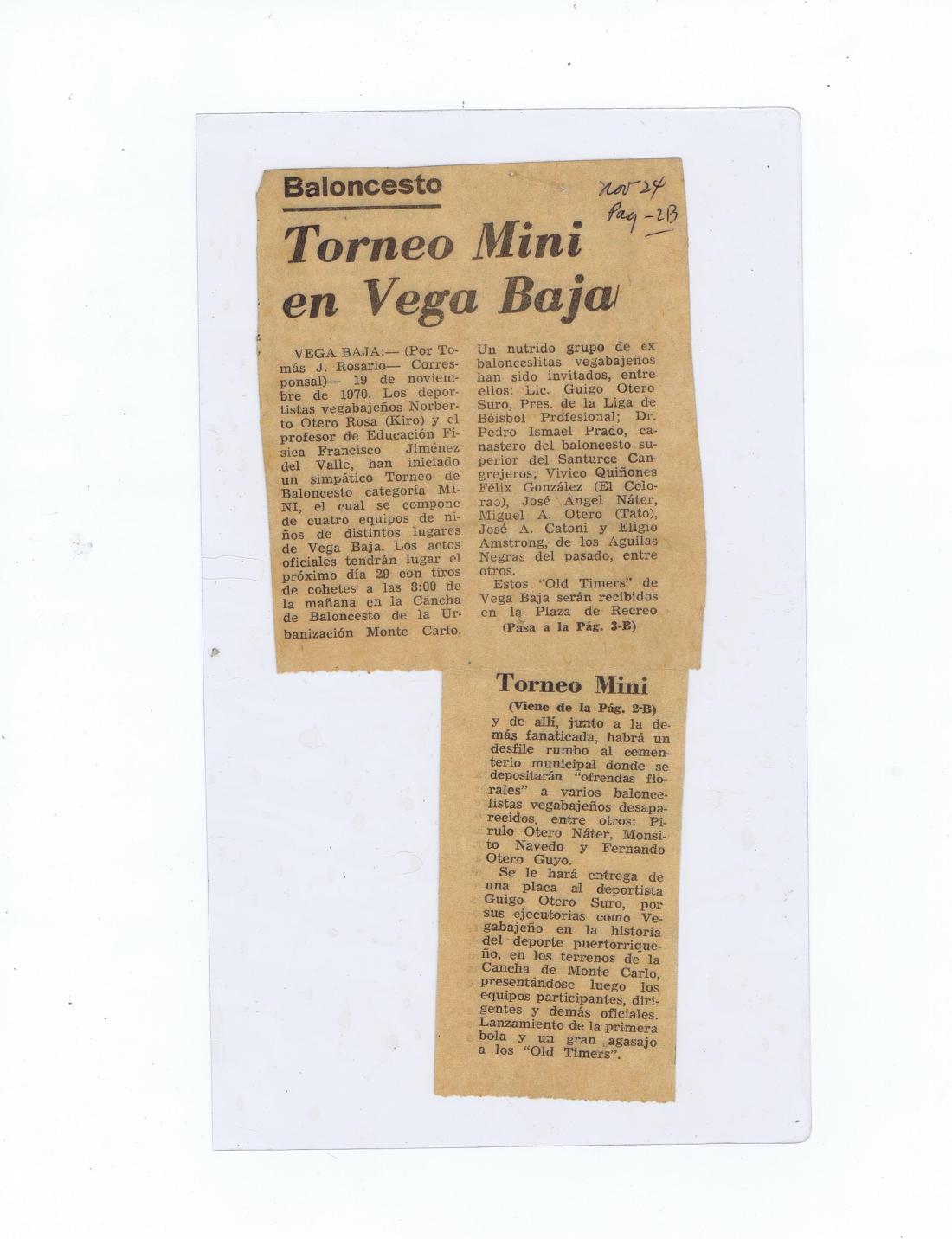 Recorte de periodico II