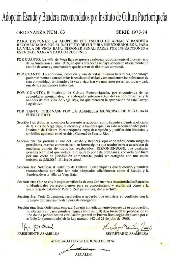 091-0 Adopción Esc y Bandera por Instituto de  Cultura de PR
