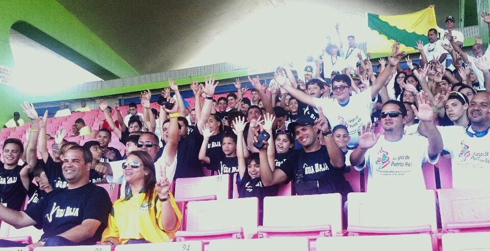 Equipo de Vega Baja en los Juegos de Puerto Rico