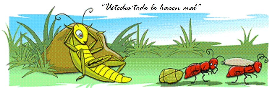 Grillo y las Hormigas 2