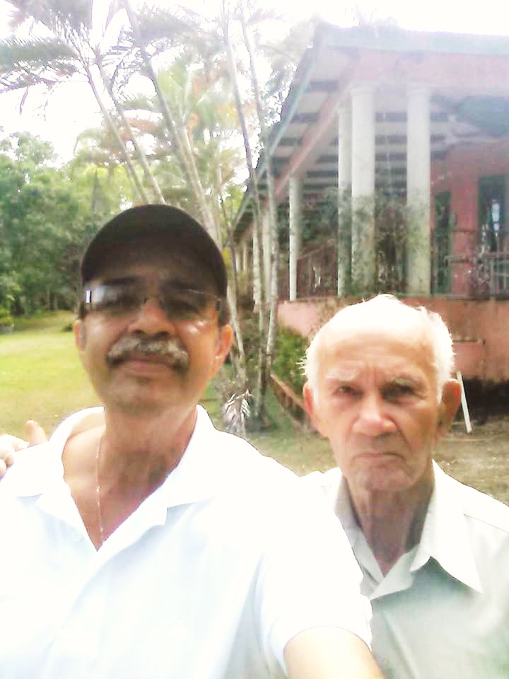 MIGUEL OJEDA Y SU PADRE