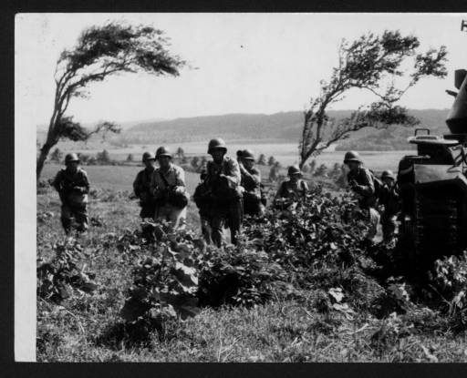 soldado del 65 entrenando en tortuguero