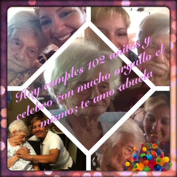 myrna ortiz con su abuela carmen vargas