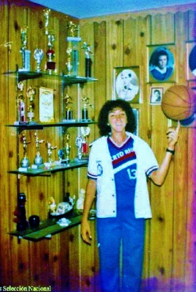 sophie purcell con su medallero