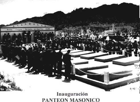 055-0 Inuguración Panteón Logía Masónico  de Vega Baja 1963