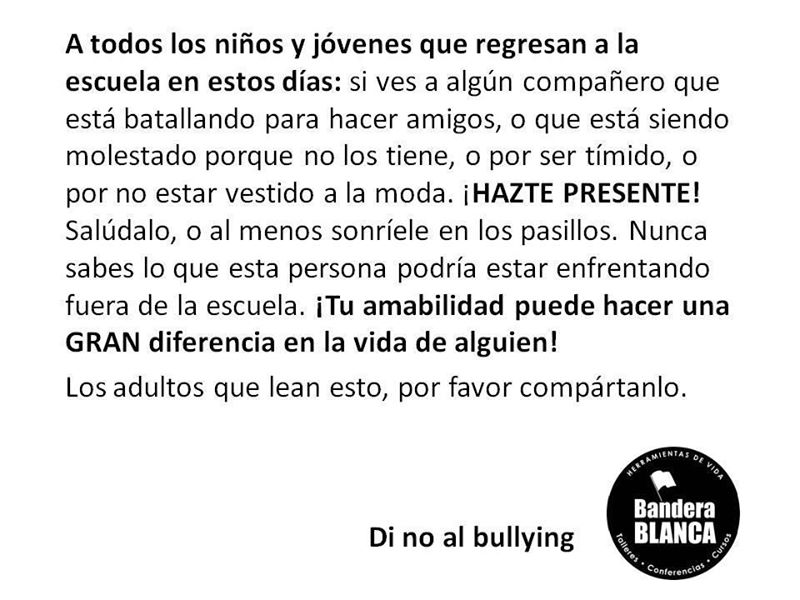 BULLYING EN LA ESCUELA