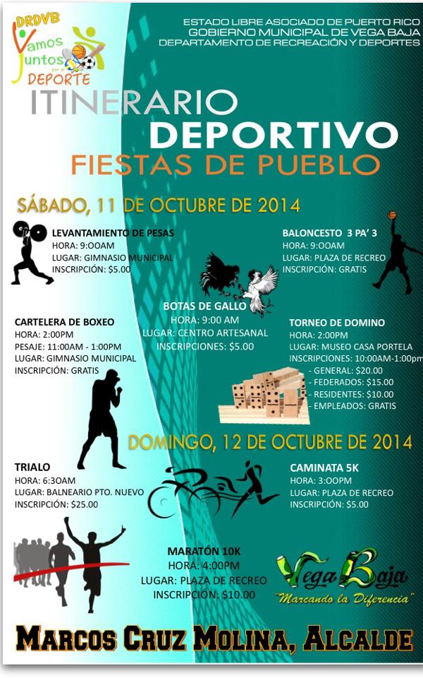 Itinerario Deportivo Fiestas de Pueblo