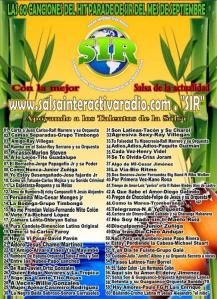 CANCIONES DEL HIT PARADE DE SEPTIEMBRE