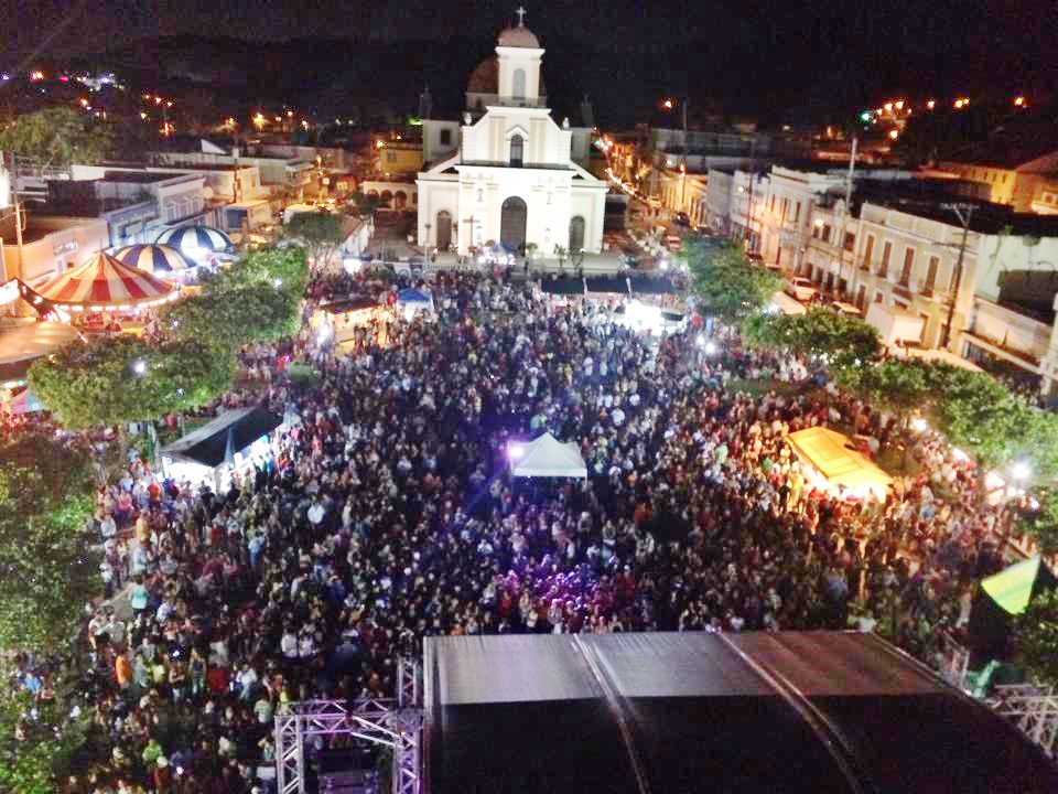 VISTA AEREA DE LAS FIESTAS DE PUEBLO