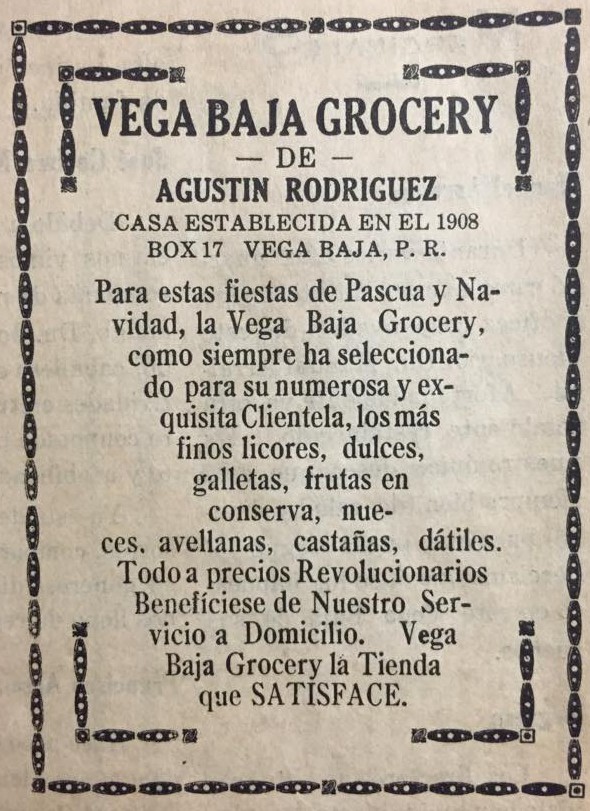HISTORIA NAVIDAD VEGA BAJA VEGA BAJA GROCERY
