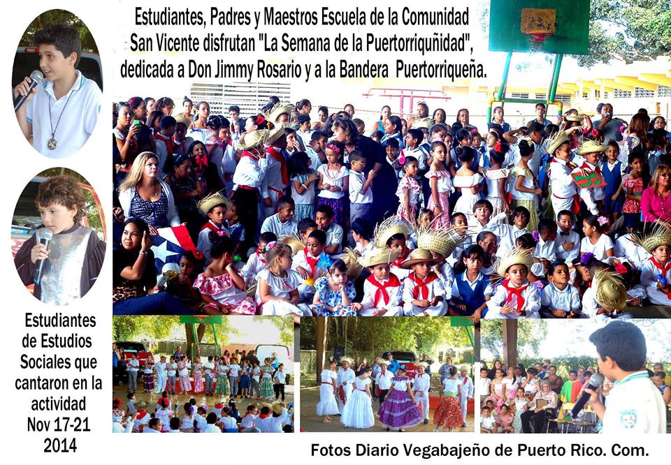 SEMANA PUERTORRIQUENA EN ESCUELA SAN VICENTE