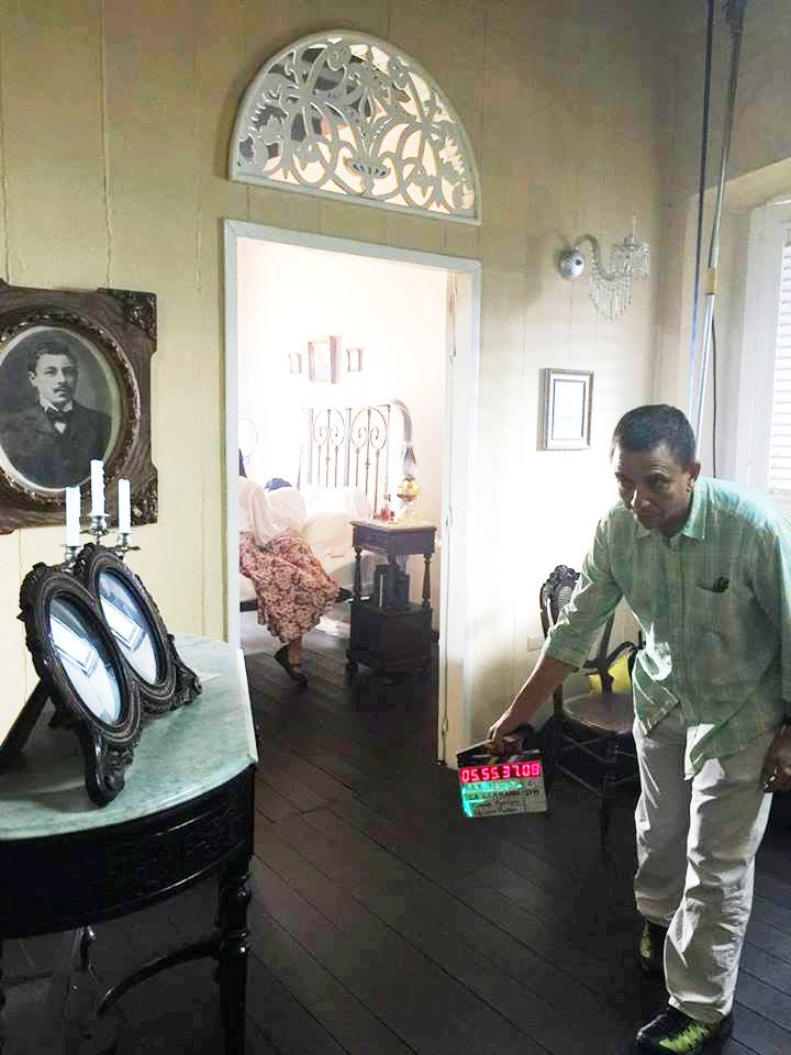 FILMACION DE LA LLAMARADA EN VEGA BAJA