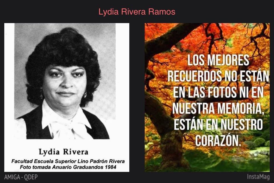 Roberto Rivera Lydia Rivera Ramos