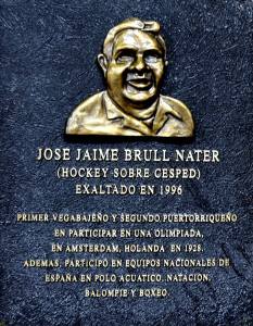 SALON DE LA FAMA TARJA DE JAIME BRULL NATER