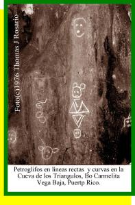 0041 Arq Petroglifos en Cueva de los Triángulos
